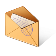 Letter in envelope